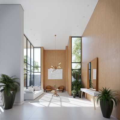 Hall Social (Decorado e Mobiliado)